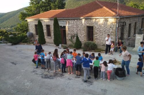 Φωτογραφικό υλικό από το 1ο εργαστήρι ζωγραφικής για παιδιά του Τάκη Στεφάνου